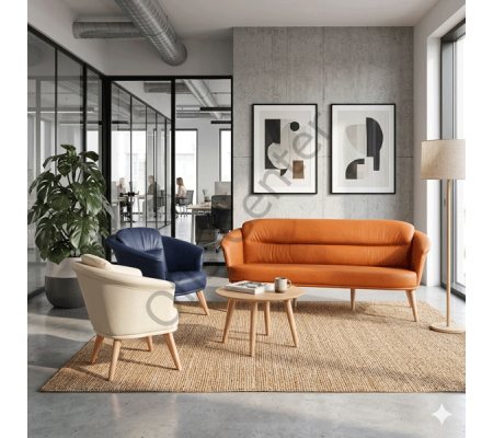 Relax 1 adet 3 lü,2 adet Tekli Kanepe Takımı 
